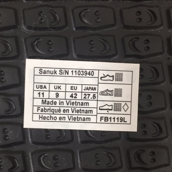 Sanuk Yoga Salty Stretch Yoga Mat Sandals New - Picture 7 of 7